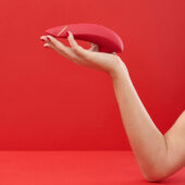 Womanizer Premium Vibrator Red Gold